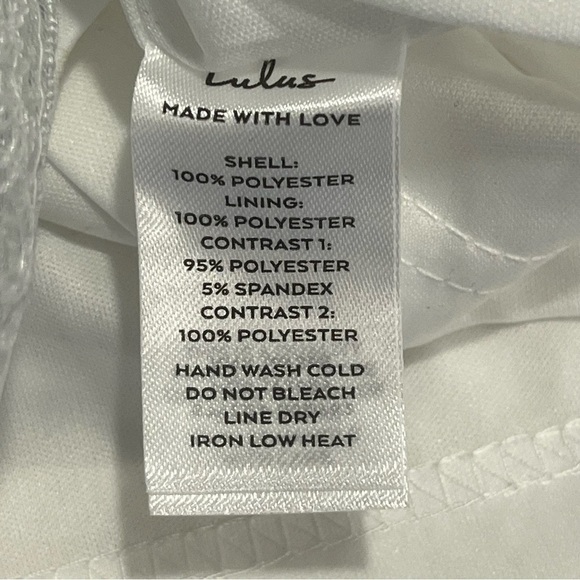 Lulu’s Coveted Delight White Sequin Corset Mini Dress Xl - Picture 10 of 14